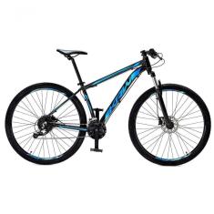 Bicicleta Aro29 Krw Alumínio Shimano 24v Freio Hidráulico S5 17 Preto-Azul