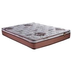 Colchão Casal Molas Ensacadas Masterpocket Caribe Euro Pillow (138x188x24) - Luckspuma