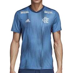 Camisa Adidas Flamengo III 2018 Azul Masculina P