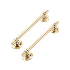 CcHhyyt Pacote com 2 puxadores de armário autoadesivos auxiliares de tração de gaveta de metal com puxador de porta deslizante adesivo na alça para geladeiras, guarda-roupas, janelas, descascar e