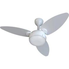 Ventilador de Teto Ventisol ELLUZ 3 PÁS Branco Bivolt, Bivolt