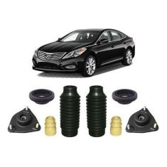 2 Kit Batente Coxim Dianteiro Azera 2013 2014 2015 2016 2017 - QualyKi