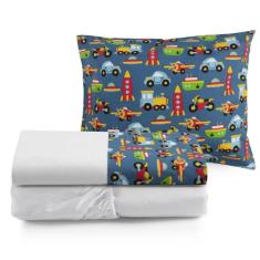 Jogo de Lençol 3pç Mini Cama Montessoriana em Oferta Moderno - EMPÓRIO