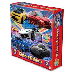 Quebra Cabeça 150 Peças Carros de Corrida GGB Plast