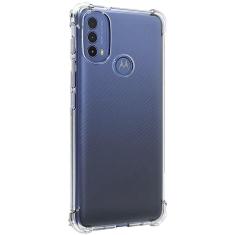 Capa Capinha Motorola Moto E40 Antishock Transparente