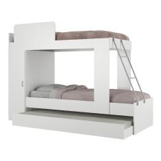 Treliche Com Colchão 1 Porta Havana Multimóveis Branco