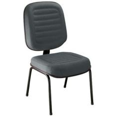 Cadeira Para Escritório Diretor Gomada Linha Blenda Cinza