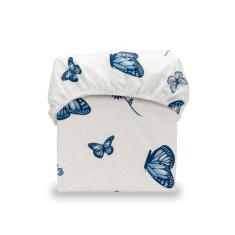 Lençol casal avulso com elástico estampado 180 fios 40 cm - Rafaloro E