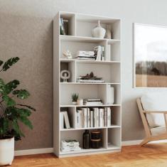 Estante de Livros 90CMX188CM 5 Prateleiras 12 Nichos Euforia Yescasa B