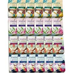 24 Sabonetes Exotic Vegetal Hidratante 170g Davene