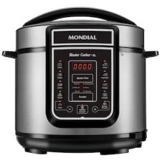 Panela de Pressão Elétrica Mondial 5L Digital Master Cooker PE-38 5L Preta