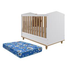 Berço Americano Mini Cama Mimo com Colchão Physical - Permóbili Baby