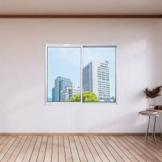 Janela de Alumínio 100x150cm 2 Folhas Fortline Branco