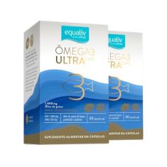 Kit 2 Ômega 3 Ultra Equaliv 60 cápsulas
