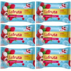 6UN La Fruta Sabonete Lichia Barra Vegetal 150g Davene