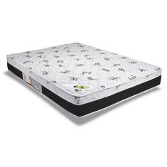 Colchão Viúva Espuma Compact ag 65 / D33 Aspen Super Firme Pró Saúde Euro Pillow (128x188x24) - Luckspuma