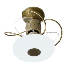 Ventilador De Teto Treviso Monaco Champanhe Bivolt