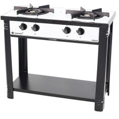 Fogão Profissional 2 Bocas Venâncio Linha Bravo Branco Br2bbr