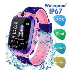 Relógio Smartwatch Infantil Kids C2 Rosa Gps Ratreio Ligação Filhos En