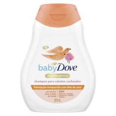 Shampoo Baby Dove Cabelos Cacheados Hidratação Enriquecida 200ml