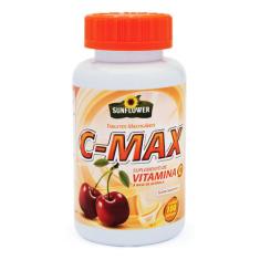 C-max 100 Tabletes Mastigáveis Vitamina C - Sunflower - A 