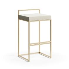 Banqueta Detail com Estofado Várias Cores Tam: P - Datelli Design, Pra