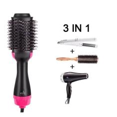 Escova Secadora Alisamento De Cabelo E Modeladora 110V