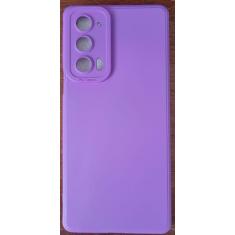 Capa Capinha Case Motorola Moto EDGE 20 PRO Silicone Aveludada Protege