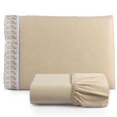 Jogo Lençol Suave Lese Percal 180 Fios Solteiro 2 Peças - Casa Show En