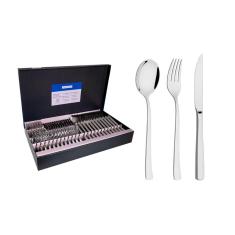 Faqueiro Tramontina Berlin Brilho Em Aço Inox Com Facas Para Churrasco Forjada Acabamento Alto Brilho 72 Peças