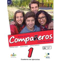 Companeros 1 Ćwiczenia + licencia digital - nueva edicion
