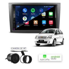 Multimídia MP10 CarPlay e Android Auto Meriva 2002 a 2012 - First Opti