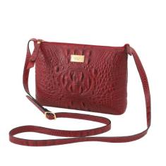 Bolsa De Couro Legítimo Feminina Transversal Mariart 2210