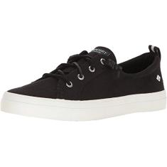 Sperry Tênis feminino Crest Vibe Core, Preto, 34