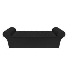 Recamier Baú Calçadeira Quarto Casal 138cm Barcelona - Mance Decor, Co