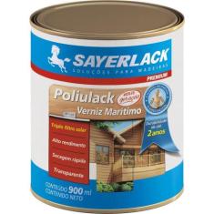 Verniz Marítimo Poliulack Brilhante 900ml - Sayerlack