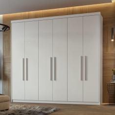 Guarda Roupa Casal 06 Portas 05 Gavetas Áries Lopas