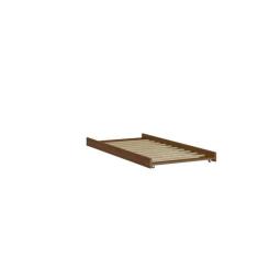 Cama Auxiliar de Madeira Castanho Acetinado - Piratini