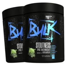 Pré Treino Suplemento 2x Stoutness Pre Workout Bulk Nutrition-Unissex