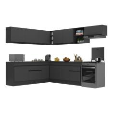 Armário De Cozinha Completa De Canto Multimóveis V2103