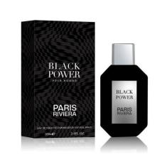 PARIS RIVIERA BLACK POWER MASCULNINO EAU DE TOILETTE 100ML 