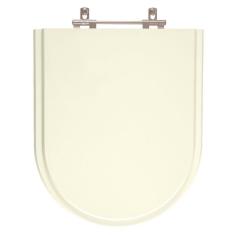 Assento Sanitario Poliester Luna Palha (Bege Claro) para vaso Icasa