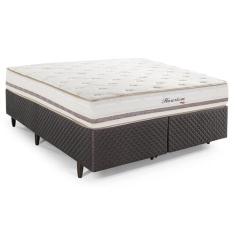 Cama Box Herval Queen Haarlem, 69x158x198 cm, Molas Ensacadas