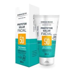 Protetor Solar Facial Fps 50 60ml Dermacream