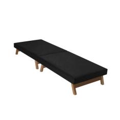 Cama Compacta Dobrável Portátil Solteiro Colchão Completa - METALESTE,