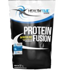 Whey Protein Fusion 3w 2,1kg - Health Time , BANANA C/ CANELA