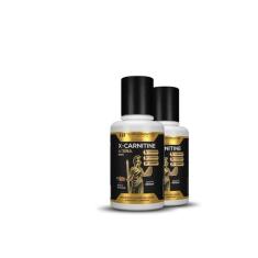 2x x-carnitine 2300 cromo 480ml acai guarana hf suplements