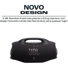 Caixa De Som Bluetooth Jbl Boombox 4 Com Auracast Ip68