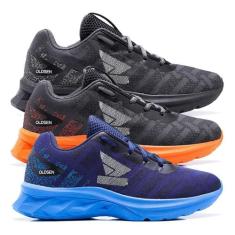 Kit 3 Tênis Masculino Academia Shelby Treino Fitness