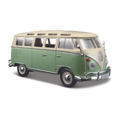 Miniatura SE Volkswagen Van Samba-Verde-1:24